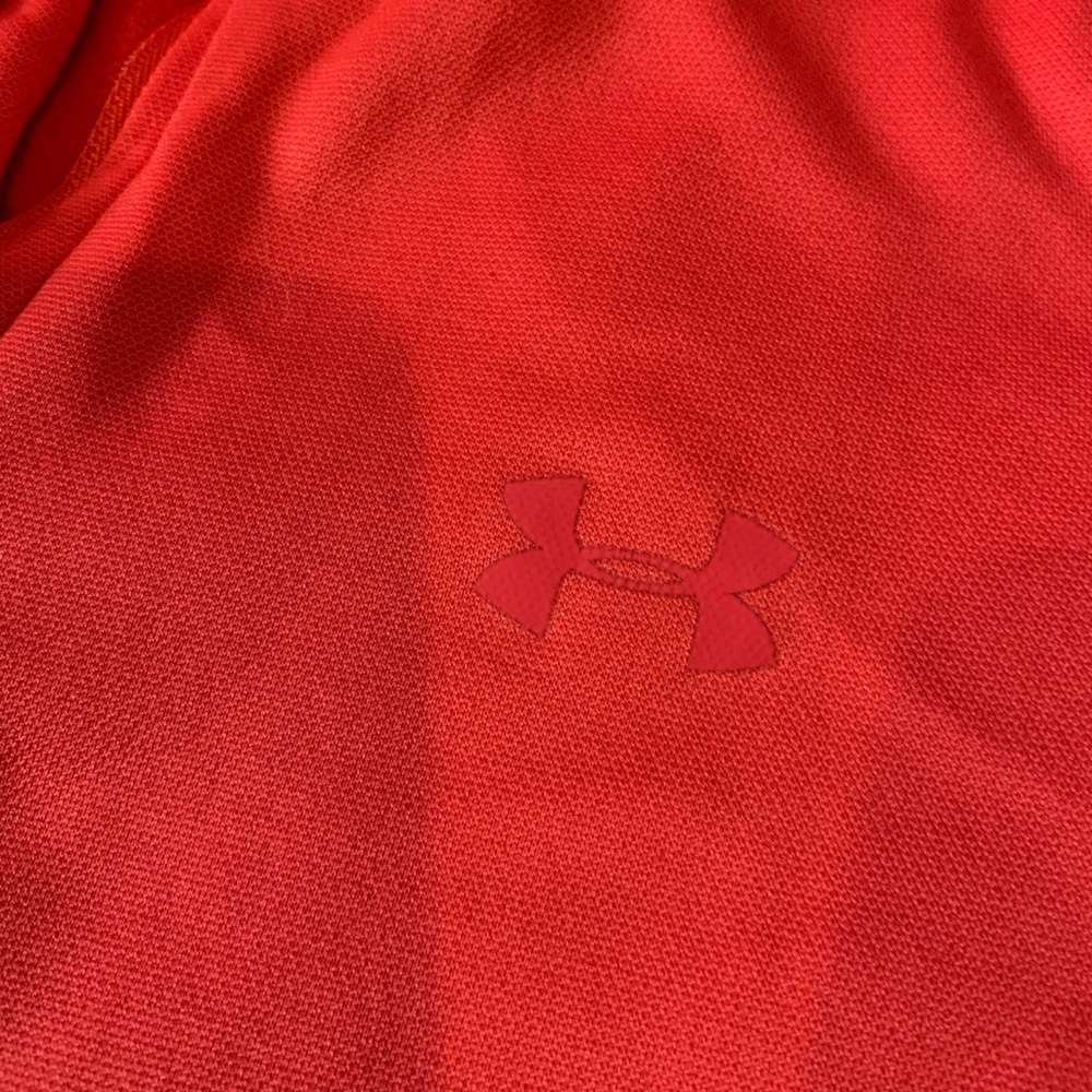 Under Armour UA 1271595 Womens Gamutlite 1/2 Zip Vest Jacket Size‎ M Coral - Picture 3 of 5